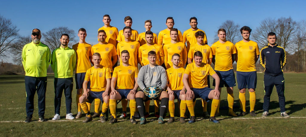 Mannschaftsfoto der 1. Herren Sillenstede