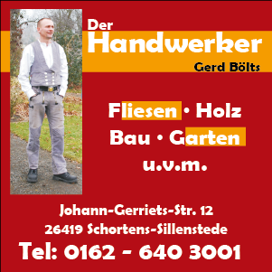 Der Handwerker Gerd Bölts